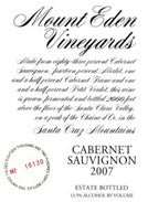 Mount Eden Cabernet Sauvignon Estate 2017 750ML