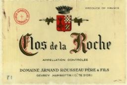 Armand Rousseau Clos De La Roche 2019 750ML