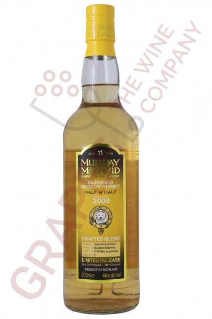 Murray Mcdavid 11 Year Old Scotch Whisky Half N Half 700ML