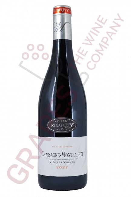 Vincent Et Sophie Morey Chassagne Montrachet Vieilles Vignes Rouge 750ML 2022