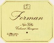 Forman Cabernet Sauvignon Napa Valley 2016 750ML