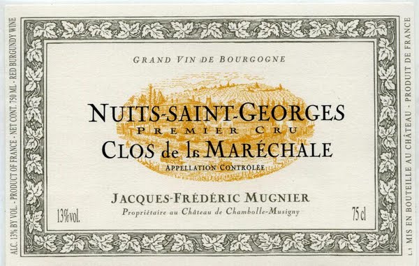 Jf Mugnier Nuits St Georges Clos De La Marechale 750ML 2022