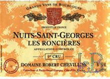 Robert Chevillon Nuits St Georges Les Roncieres 750ML 2024