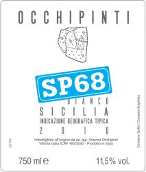 Occhipinti Sp68 Bianco Terre Siciliane 2025 750ML