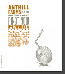 Anthill Farms Pinot Noir Peters Vineyard 2022 750ML