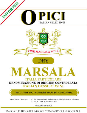 Opici Marsala 750ML