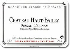 Chateau Haut Bailly Pessac Leognan 2022 750ML