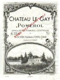 Chateau Le Gay Pomerol 2022 750ML