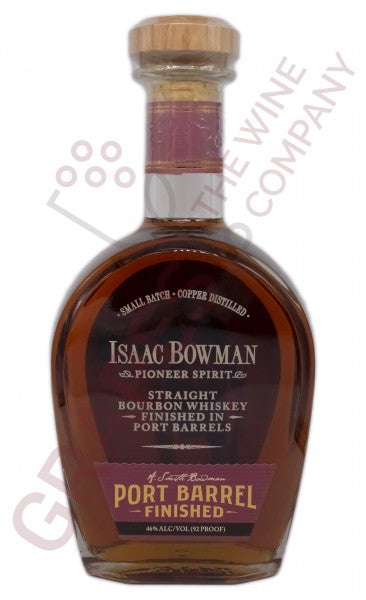 Isaac Bowman Bourbon Port Cask Finish 750ML
