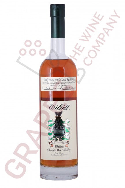 Willett Family Straight Rye 4 Year Old 750ML