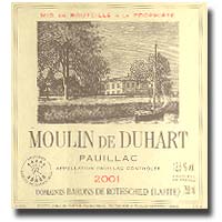 Moulin De Duhart Pauillac 2019 750ML