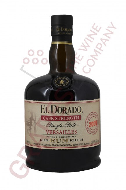 El Dorado Rum Versailles Cask Strength Single Still 750ML