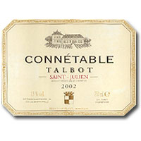 Connetable De Chateau Talbot St Julien 2022 1.5L