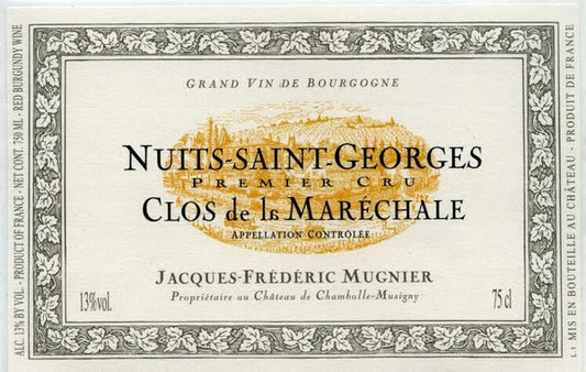 Jf Mugnier Nuits St Georges Clos De La Marechale 750ML 2023