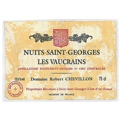 Robert Chevillon Nuits St Georges Les Vaucrains 750ML 2024