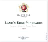 Hartford Court Pinot Noir Land's Edge Sonoma Coast 750ML 2022