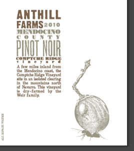 Anthill Farms Pinot Noir Comptche Ridge 2022 750ML