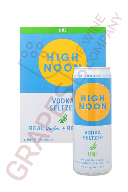 High Noon Vodka Seltzer Lime Cs/04