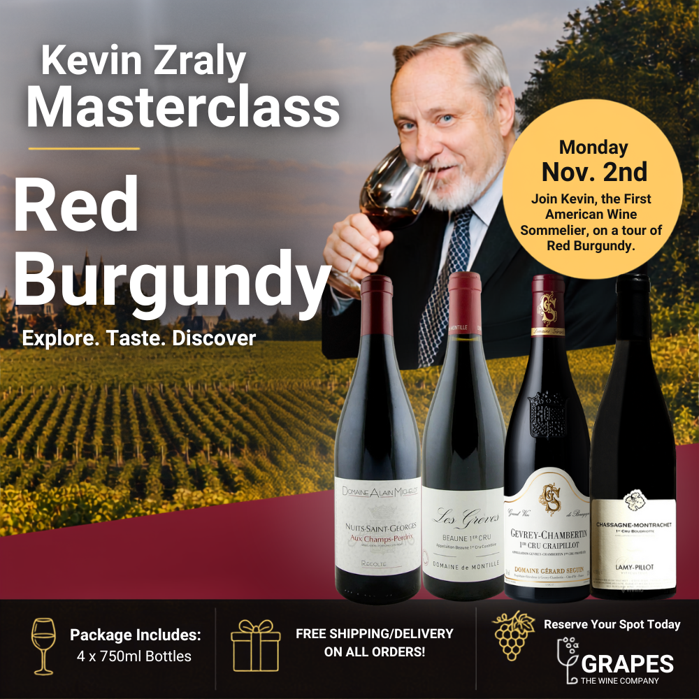 Kevin Zraly Masterclass Red Burgundy Nov 2 750ML