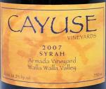 Cayuse - Syrah Armada Vineyard 2019