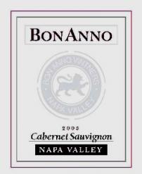 BonAnno - Cabernet Sauvignon Napa Valley 2023