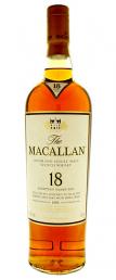 Macallan - Scotch Whisky 18 Year Old Highland Single Malt Sherry Cask