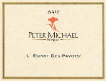 Peter Michael - LEsprit des Pavots 2019