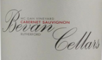 Bevan - Cabernet Sauvignon McGah Vineyard 2014