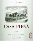 Casa Piena  - Cabernet Sauvignon Napa Valley 2012