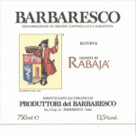 Produttori del Barbaresco - Barbaresco Rabajà Riserva 2017
