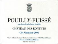 Chteau des Rontets - Pouilly-Fuiss Clos Varambon 2019