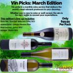 Vin Picks - March 2024 Selection
