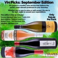 Vin Picks - September Selection 2023